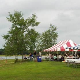 Lucky Lake Campground in West Michigan