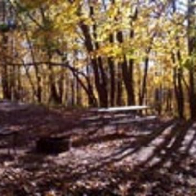 Camping Wildcat Mountain State Park Wisconsin Table