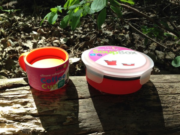 LexnGo Silicone Collapsible Mug and Soup Box