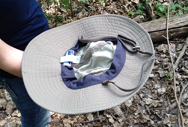 white sierra kool sun hat