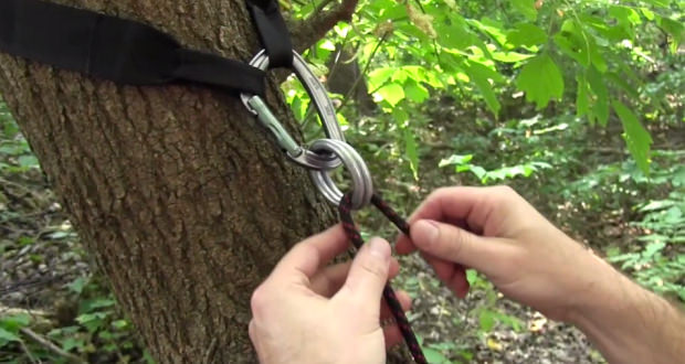 easiest way to hang your hammock