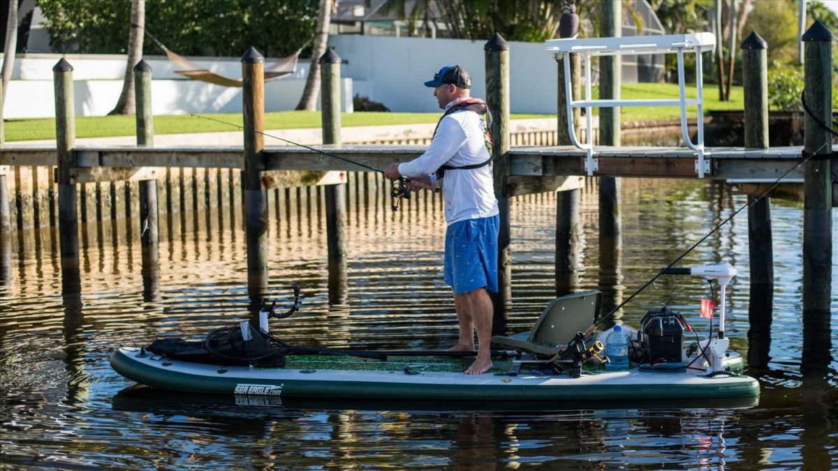 inflatable fishing boat