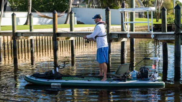 inflatable fishing boat