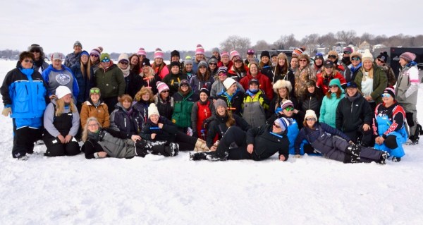 women on ice