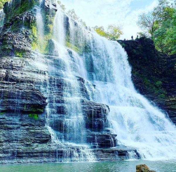 Burgess Falls photo by Lisa Valentine