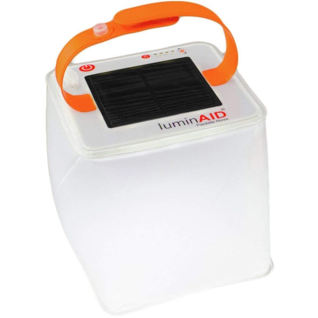 LuminAID solar inflatable light