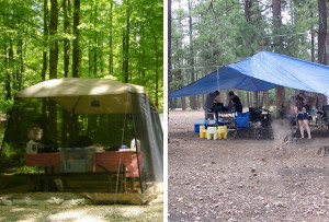 Staying Dry While Camping