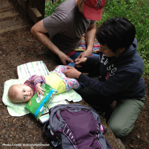 hiking with babies