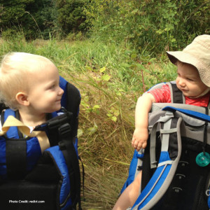 hiking with babies