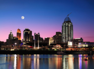 Cincinnati Ohio Skyline