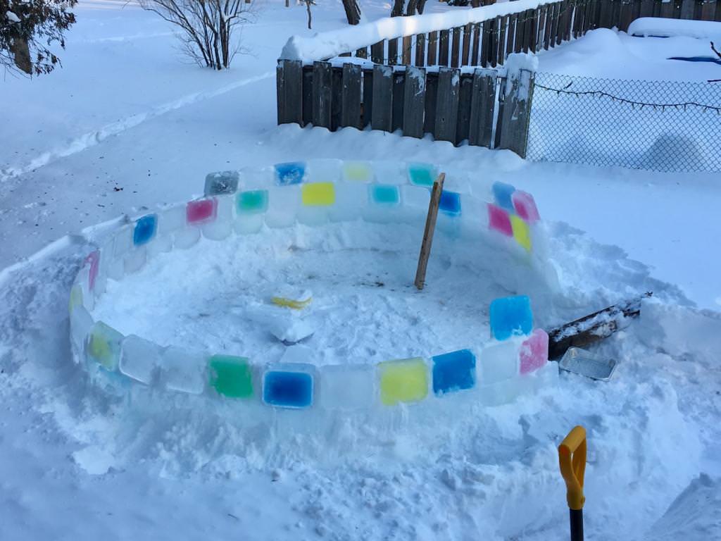 build an igloo