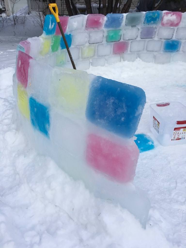 build an igloo