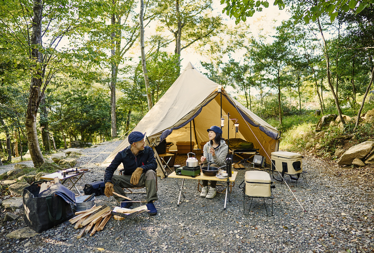 tent camping