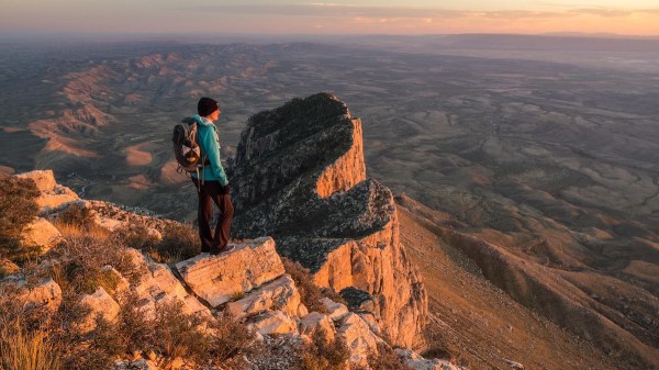 guadalupe peak, the highest point in texas