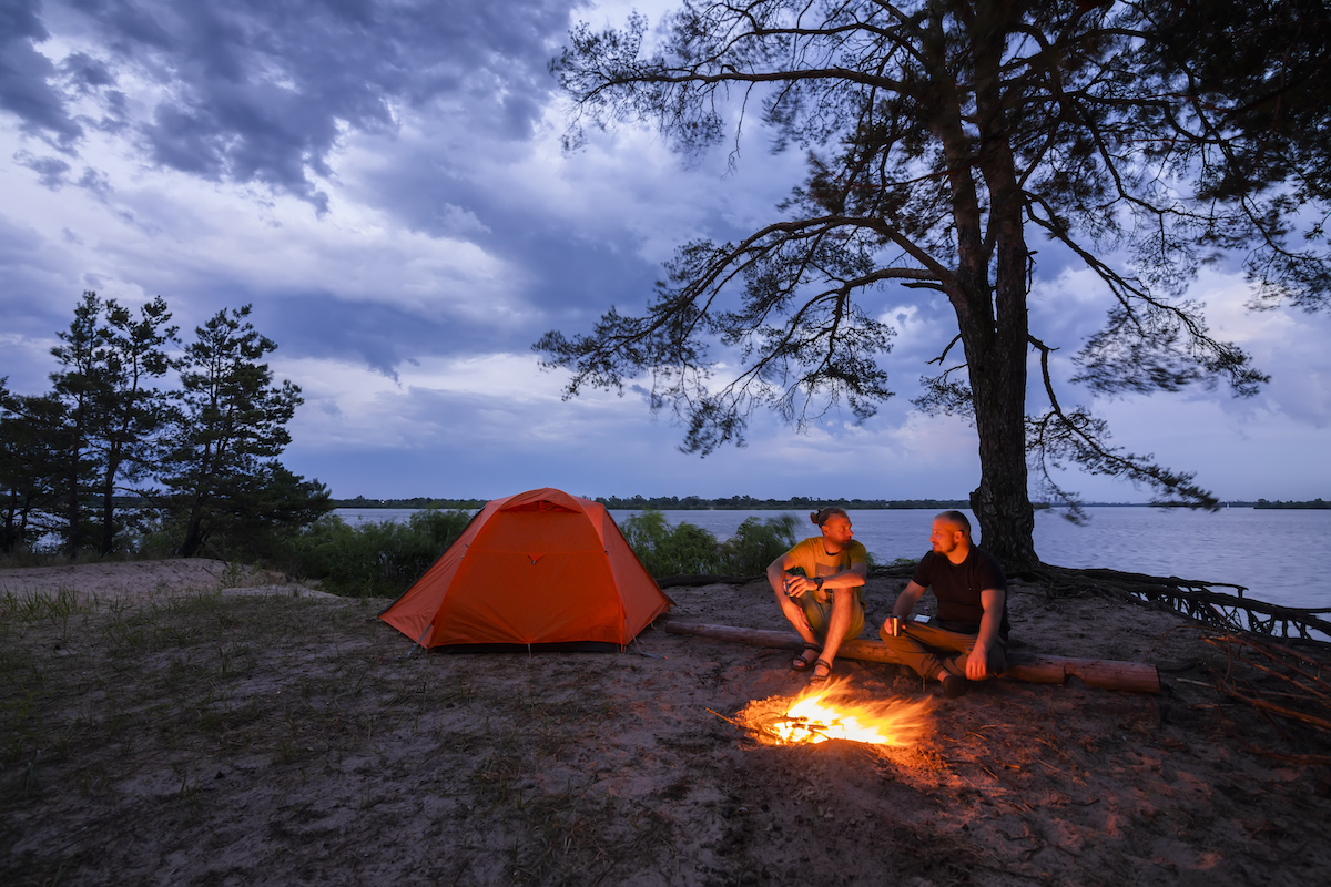 how to stay cool while camping