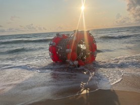 floating hamster wheel