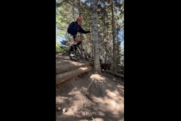 mountain unicycling