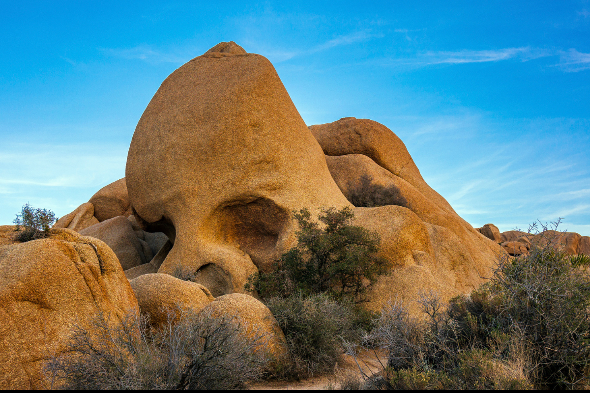 skull rock in joshua tree