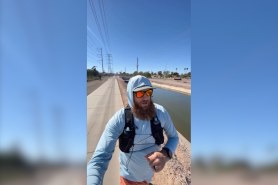 funny trail runner video