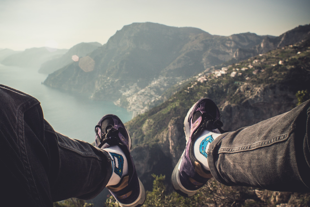 Shoes on Mountain