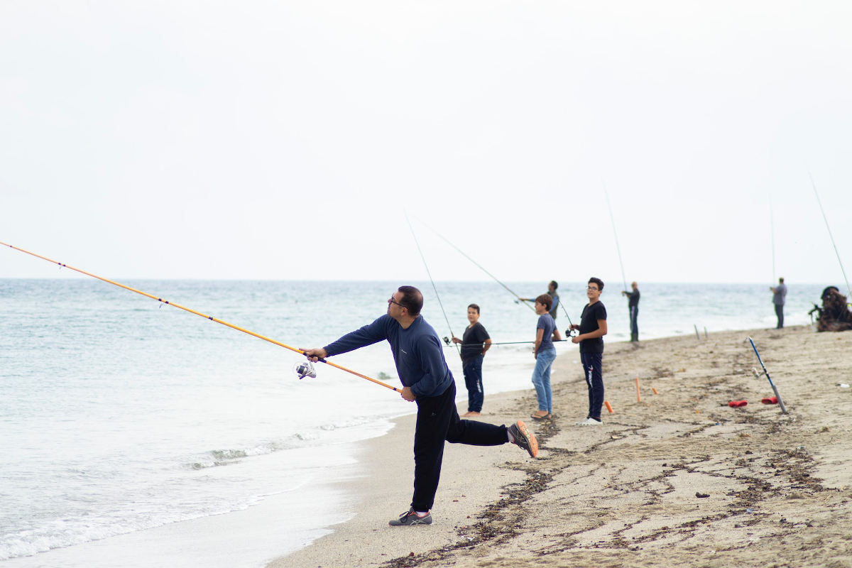 Fishing Family