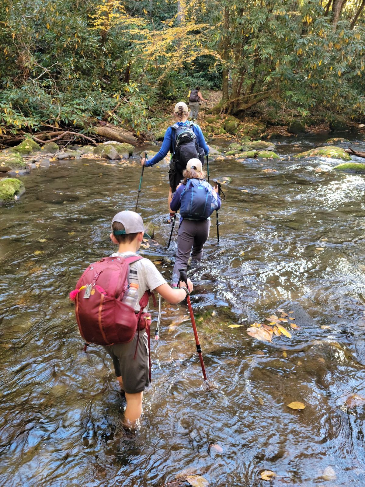 Trekking with kids