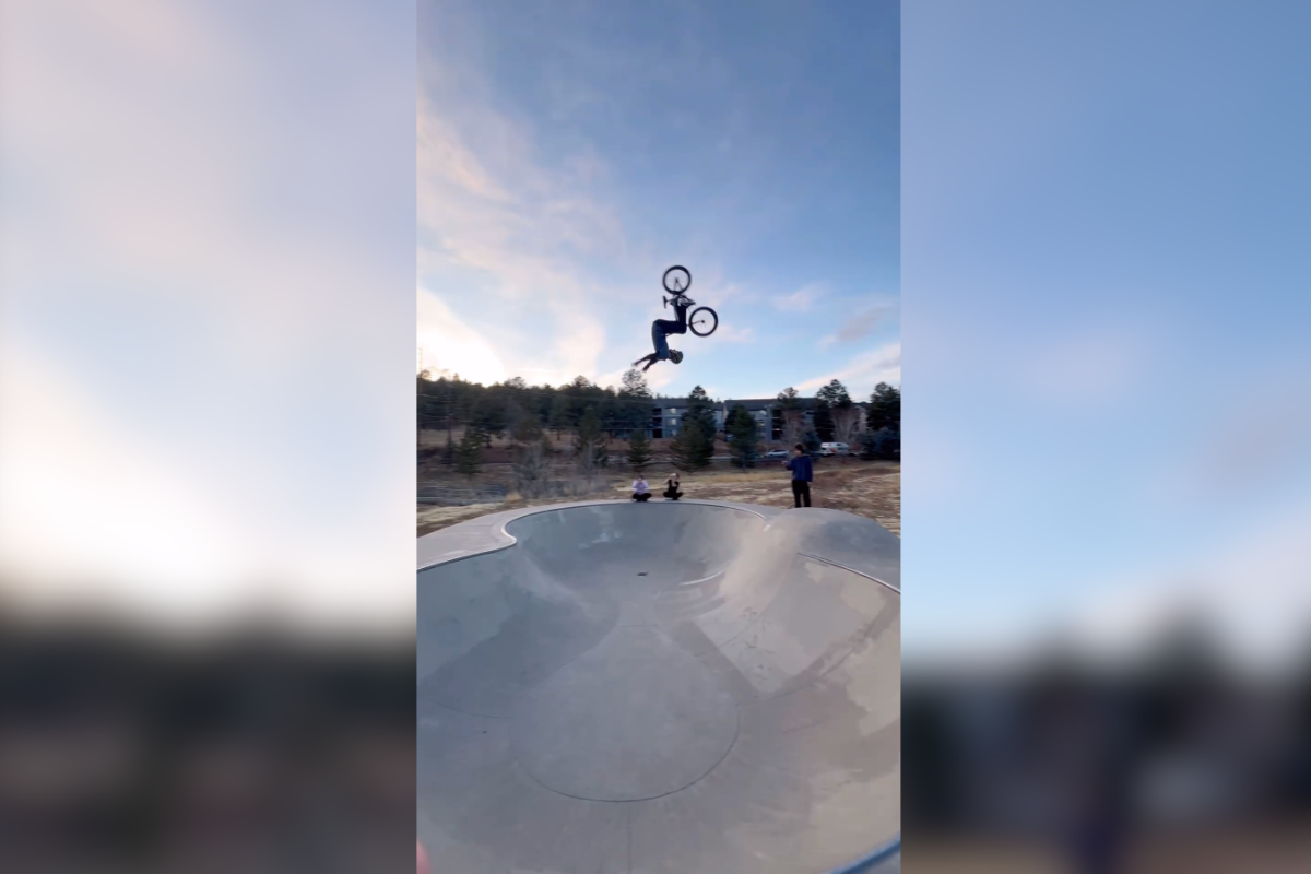 bmx front flip