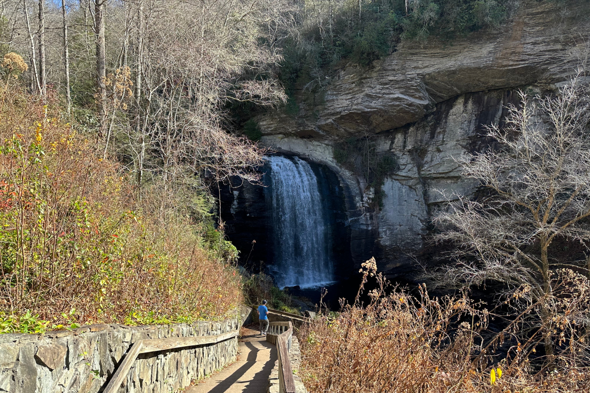 waterfalls in pisgah