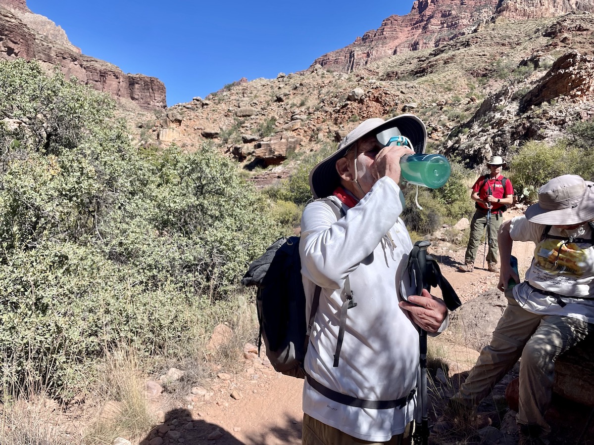 92 year old hiker Grand Canyon