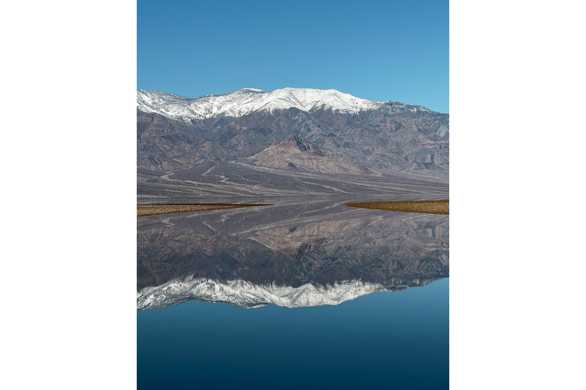 Death Valley in the winter.