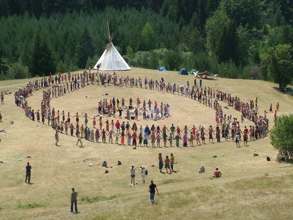 Rainbow Family gathering