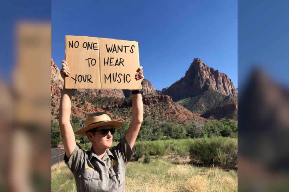 zion ranger signs