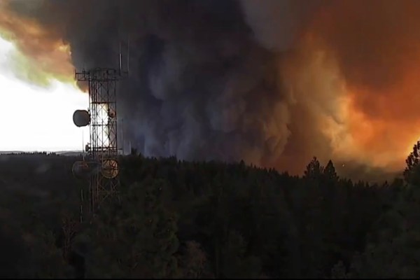 fire tornado california